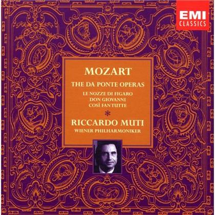 Riccardo Muti & Wolfgang Amadeus Mozart (1756-1791) - Cosi.../Nozze.../Don Giovanni (9 CDs)