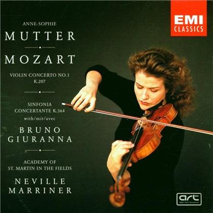 Wolfgang Amadeus Mozart (1756-1791), Sir Neville Marriner, Anne-Sophie Mutter, Bruno Giuranna & Academy of St Martin in the Fields - Violinkonzert 1