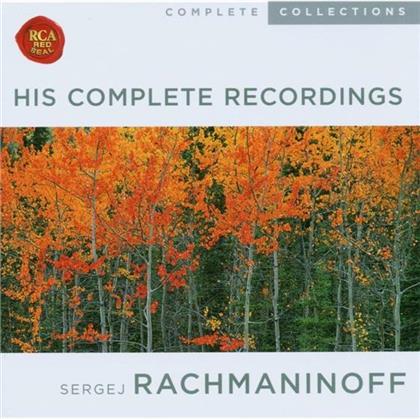 Sergej Rachmaninoff (1873-1943) & Sergej Rachmaninoff (1873-1943) - Complete Recordings (10 CD)