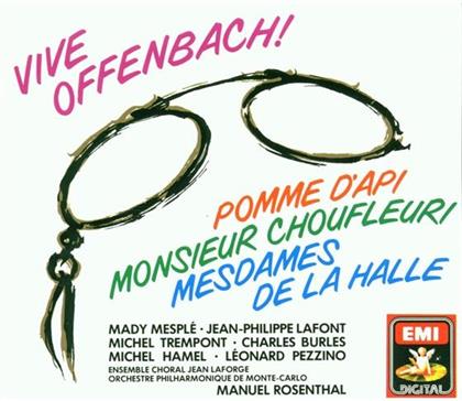 Rosenthal/Mesple/Burles & Jacques Offenbach (1819-1880) - Monsieur Choufleuri/Pomme D'ap (2 CDs)
