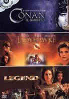 Cofanetto Fantasy - Conan il barbaro / Legend / Ladyhawk (3 DVDs)