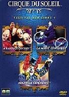 Cirque du Soleil - Festival der Sinne 1 (3 DVDs)
