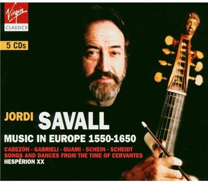 Jordi Savall - Europäische Musik 1550-1650 (5 CD)