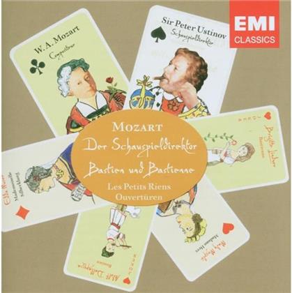 Schöner/Gedda/Ustinov/Mesple & Wolfgang Amadeus Mozart (1756-1791) - Der Schauspieldirektor/Bastien Und Bas. (2 CDs)