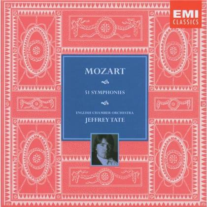 Jeffrey Tate & Wolfgang Amadeus Mozart (1756-1791) - Sinfonien (51) (12 CDs)