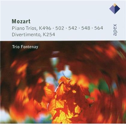 Trio Fontenay & Wolfgang Amadeus Mozart (1756-1791) - Klaviertrios/Divertimento (2 CDs)