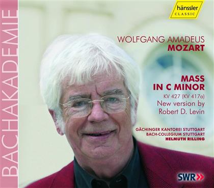 Gächinger Kantorei Stuttgart, Bach Collegium Stuttgart, Wolfgang Amadeus Mozart (1756-1791) & Helmuth Rilling - Mass In C Minor - New version by Robert D. Levin