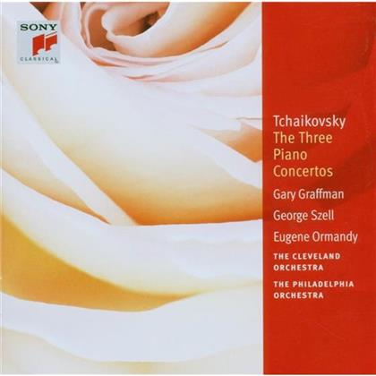 Graffman Gary/Cleveland Orchestra & Peter Iljitsch Tschaikowsky (1840-1893) - Drei Klavierkonzerte (2 CDs)