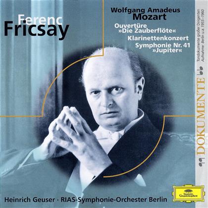 Heinrich Geuser & Wolfgang Amadeus Mozart (1756-1791) - Sinfonie 41/Klarinettenkonzert