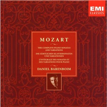 Daniel Barenboim & Wolfgang Amadeus Mozart (1756-1791) - Klaviersonate 1-18 (8 CDs)