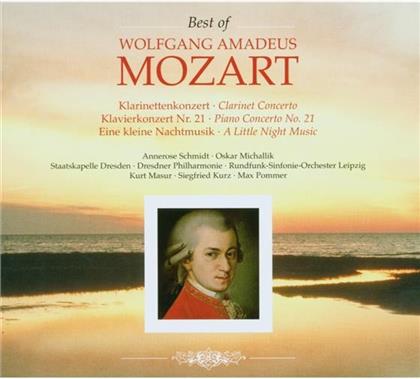 Schmidt/Michallik/Masur/Kurz & Wolfgang Amadeus Mozart (1756-1791) - Klavier-,Klarinettenkonzert