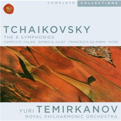 Yuri Temirkanov & Peter Iljitsch Tschaikowsky (1840-1893) - Complete Collection (6 CDs)