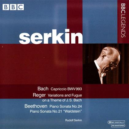 Rudolf Serkin & Bach/Reger/Beethoven - Capriccio Bwv993/Variationen/Klavs.21,24