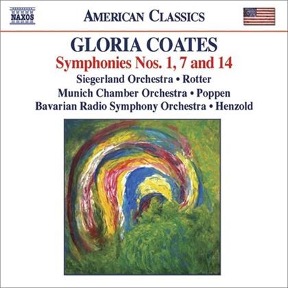 Rotter Joerge/Poppen Christoph/Henzold & Gloria Coates (*1938) - Sinfonien 1,7,14