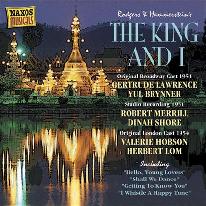 Yul Brynner, Gertrude de Lawrence, Robert Merrill & Rodgers & Hammerstein - King And I - OBC 1951 / Studio 1951 / OLC 1954