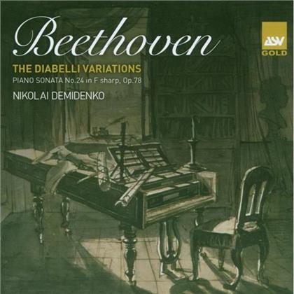 Nikolai Demidenko & Ludwig van Beethoven (1770-1827) - Für Therese Op78, Diabelli Variationen