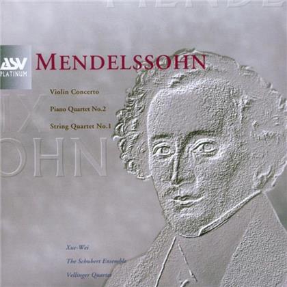 Xue-Wei/Bolton Ivor/Po London & Felix Mendelssohn-Bartholdy (1809-1847) - Violinkonzert Op64/Quartett 1,2
