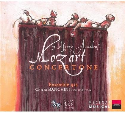 Banchini/Plantier/Gagnon/Chanu/Beyer & Wolfgang Amadeus Mozart (1756-1791) - Cassation Kv63/Concertone Kv190/Seren.6