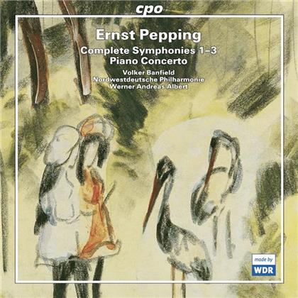 Albert/Banfield/Nordwestdeutsche Ph & Ernst Pepping - Klavierkonzert/Sinfonie 1,2,3