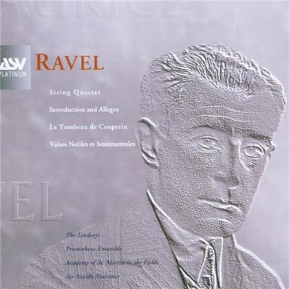 Marriner Sir Marriner / Lindsayy Quartet & Maurice Ravel (1875-1937) - Introduction & Allegro,Quartett F-Dur
