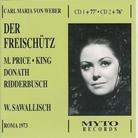 Sawallisch/Price/King/Donath/Ridderbusch & Carl Maria von Weber (1786-1826) - Freischütz