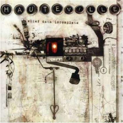 Hauteville - Relief Data Incomplete