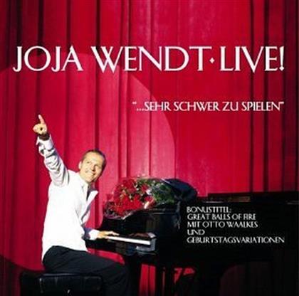 Joja Wendt - Live! Sehr Schwer Zu Spielen