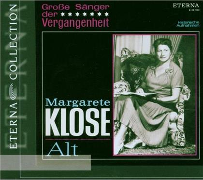 Margarete Klose & Monteverdi/Händel/Gluck/Glinka - Grosse Sänger Der Vergangenheit