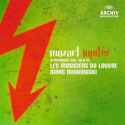 Minkowski Marc/Les Musiciens Du Louvre & Wolfgang Amadeus Mozart (1756-1791) - Sinfonien 40,41