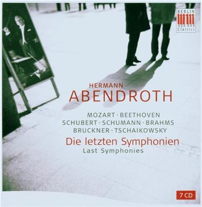 Hermann Rsol/Abendroth & Mozart/Beethoven/Bruckner/Brah - Die Letzte Sinfonien (7 CDs)