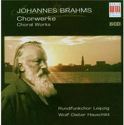 Rundfunkchor Leipzig/Hauschild & Johannes Brahms (1833-1897) - Chorwerke (6 CDs)