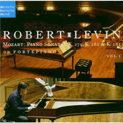 Robert Levin & Wolfgang Amadeus Mozart (1756-1791) - Klaviersonaten K.279-281