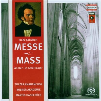 Haselböck Martin/Tölzer Knabenchor & Franz Schubert (1797-1828) - Messe As-Dur (Hybrid SACD)