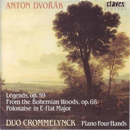 Duo Crommelynck & Antonin Dvorák (1841-1904) - Klavierwerke Für 4 Hände Vol. 1
