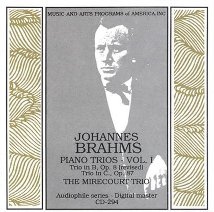 Mirecourt Trio & Johannes Brahms (1833-1897) - Trio Für Klavier Op8, Op87