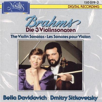 Sitkovetsky / Davidov & Johannes Brahms (1833-1897) - Sonate Für Violine & Klavier