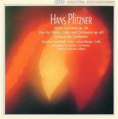 Gawriloff, Berger & Hans Erich Pfitzner (1869 - 1949) - Konzert Für Violine Op34