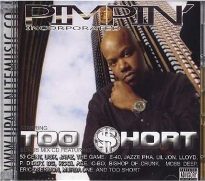 TOO $HORT - Pimpin Incorporated Chopped & Screwed (2 CDs)