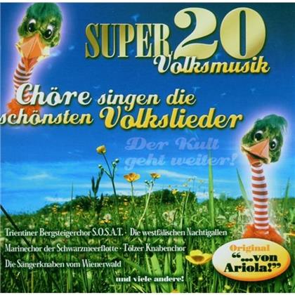Super 20 Volksmusik - Chöre - Various