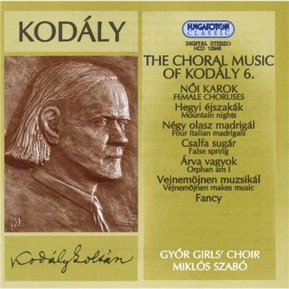 Gyoer Girls' Chor, Szabo & Zoltán Kodály (1882-1967) - Chormusik Vol 6