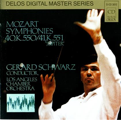 Los Angeles Kammerorchester & Wolfgang Amadeus Mozart (1756-1791) - Sinfonie 40 Kv550, 41 Kv55