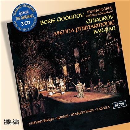 Nicolai Ghiaurov & Modest Mussorgsky (1839-1881) - Boris Godunov (3 CDs)