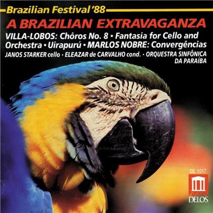 Starker, So Paraiba & Heitor Villa-Lobos (1887-1959) - Choros 8, Fantasie Fuer Cello