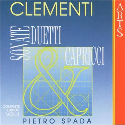 Pietro Spada & Muzio Clementi (1751-1832) - Sonatas Duets & Capricci Ed. Vol. 1