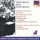 Nino Rota (1911-1979) & Nino Rota (1911-1979) - Prelude 13, Medley, Trio Fuer