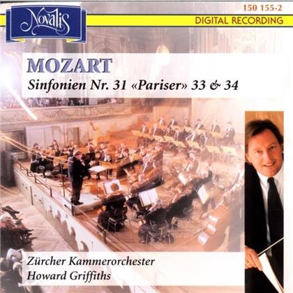 Zürcher Kammerorchester & Wolfgang Amadeus Mozart (1756-1791) - Sinfonie 31 Kv297 Pariser