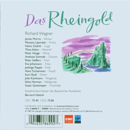 Bernard Haitink & Wolfgang Wagner - Rheingold (2 CDs)