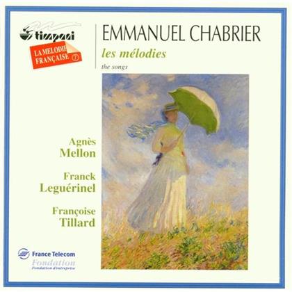 Agnes Mellon & Alexis Emanuel Chabrier (1841-1894) - Lieder (23) La Melodie Franca