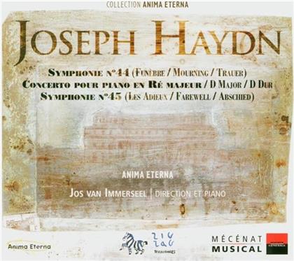 Immerseel Jos Van/Anima Eterna Ensemble & Joseph Haydn (1732-1809) - Konzert Fuer Klavier In D-Dur,