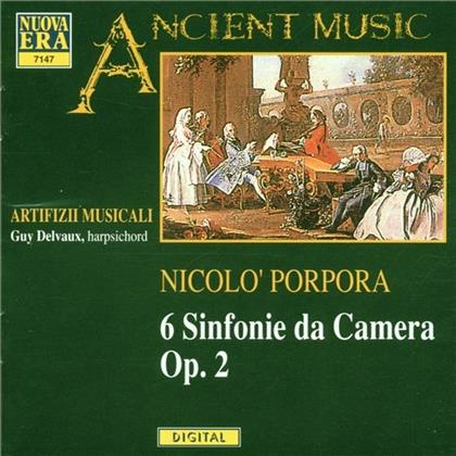 Artificii Musicali & Nicola Antonio Porpora (1686-1768) - Sinfonie Da Camera Op2/1-6